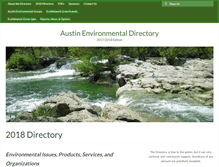 Tablet Screenshot of environmentaldirectory.info